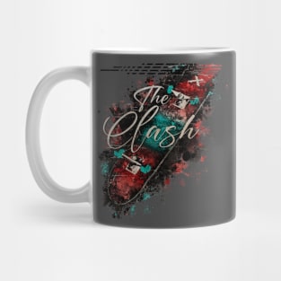 THE CLASH VINTAGE X Skateboard Mug